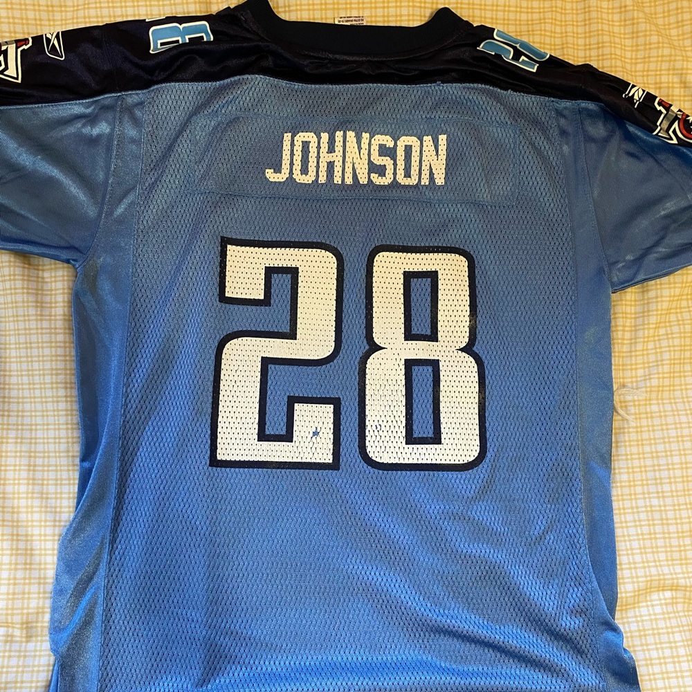 Chris Johnson #28 Tennessee Titans Jersey